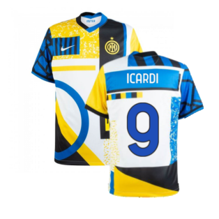 2020-2021 Inter Milan Fourth Shirt (Kids) (ICARDI 9)