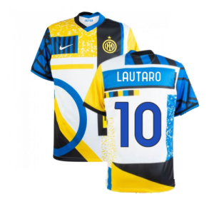 2020-2021 Inter Milan Fourth Shirt (Kids) (LAUTARO 10)