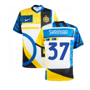 2020-2021 Inter Milan Fourth Shirt (Kids) (SKRINIAR 37)
