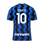 2020-2021 Inter Milan Home Nike Football Shirt (ADRIANO 10)