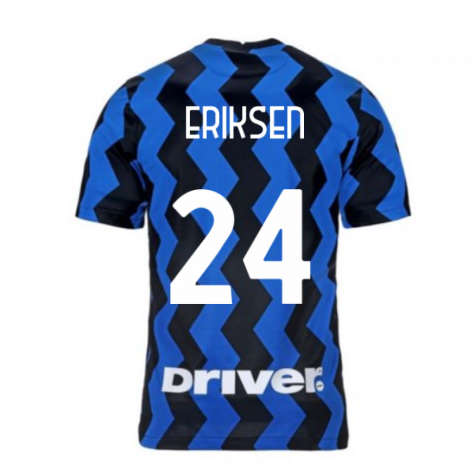 2020-2021 Inter Milan Home Nike Football Shirt (Kids) (ERIKSEN 24)