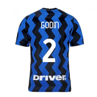 2020-2021 Inter Milan Home Nike Football Shirt (Kids) (GODIN 2)