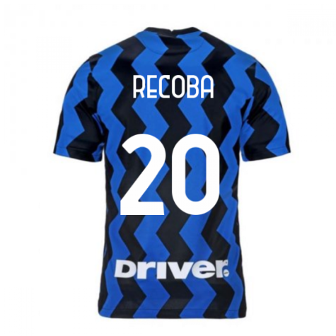 2020-2021 Inter Milan Home Nike Football Shirt (Kids) (RECOBA 20)