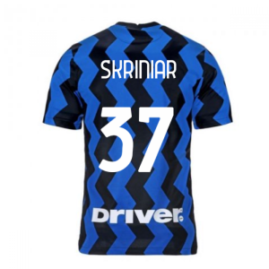 2020-2021 Inter Milan Home Nike Football Shirt (Kids) (SKRINIAR 37)