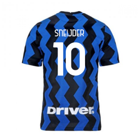 2020-2021 Inter Milan Home Nike Football Shirt (SNEIJDER 10)