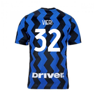 2020-2021 Inter Milan Home Nike Football Shirt (VIERI 32)