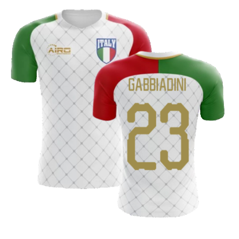 2023-2024 Italy Away Concept Football Shirt (Gabbiadini 23)
