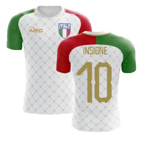2023-2024 Italy Away Concept Football Shirt (Insigne 10) - Kids