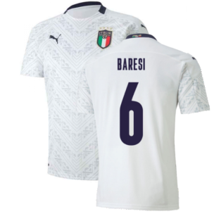 2020-2021 Italy Away Puma Football Shirt (Kids) (BARESI 6)
