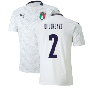 2020-2021 Italy Away Puma Football Shirt (Kids) (DI LORENZO 2)