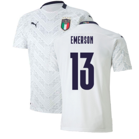 2020-2021 Italy Away Puma Football Shirt (Kids) (EMERSON 13)
