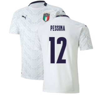 2020-2021 Italy Away Puma Football Shirt (Kids) (PESSINA 12)