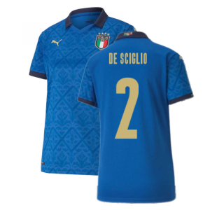 2020-2021 Italy Home Shirt - Womens (DE SCIGLIO 2)