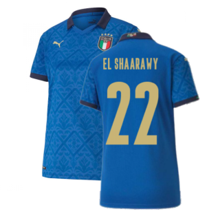 2020-2021 Italy Home Shirt - Womens (EL SHAARAWY 22)