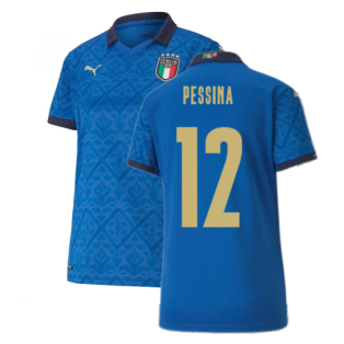 2020-2021 Italy Home Shirt - Womens (PESSINA 12)