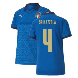 2020-2021 Italy Home Shirt - Womens (SPINAZZOLA 4)