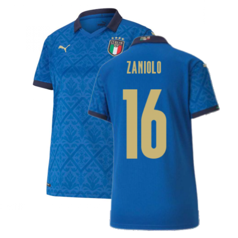 2020-2021 Italy Home Shirt - Womens (ZANIOLO 16)