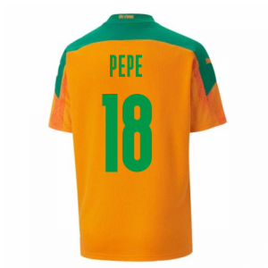 2020-2021 Ivory Coast Home Shirt (Kids) (PEPE 18)