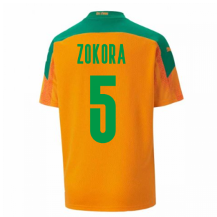 2020-2021 Ivory Coast Home Shirt (Kids) (ZOKORA 5)