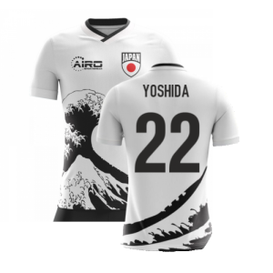 2023-2024 Japan Airo Concept Away Shirt (Yoshida 22) - Kids