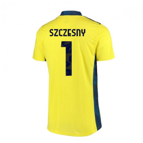 2020-2021 Juventus Adidas Goalkeeper Shirt (Kids) (SZCZESNY 1)