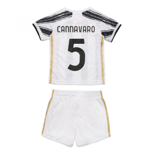 2020-2021 Juventus Adidas Home Baby Kit (CANNAVARO 5)