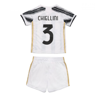 2020-2021 Juventus Adidas Home Baby Kit (CHIELLINI 3)