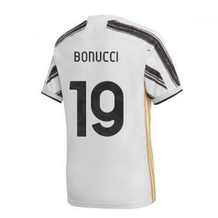 2020-2021 Juventus Adidas Home Shirt (Kids) (BONUCCI 19)