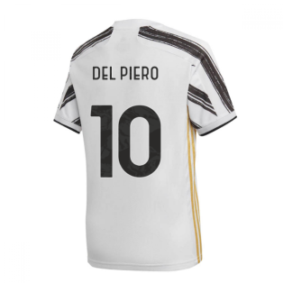 2020-2021 Juventus Adidas Home Shirt (Kids) (DEL PIERO 10)