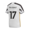 2020-2021 Juventus Adidas Home Shirt (Kids) (TREZEGUET 17)