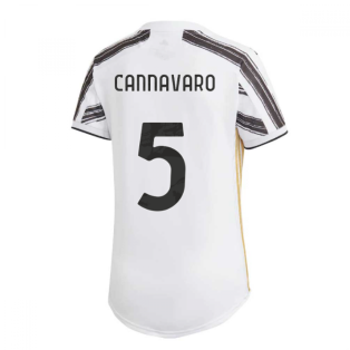 2020-2021 Juventus Adidas Home Womens Shirt (CANNAVARO 5)