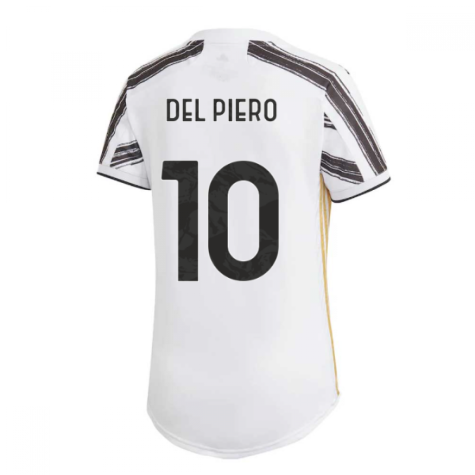 2020-2021 Juventus Adidas Home Womens Shirt (DEL PIERO 10)