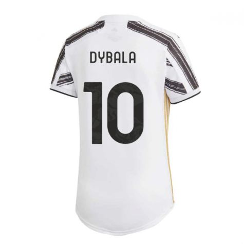 2020-2021 Juventus Adidas Home Womens Shirt (DYBALA 10)