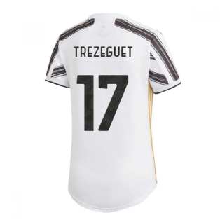 2020-2021 Juventus Adidas Home Womens Shirt (TREZEGUET 17)