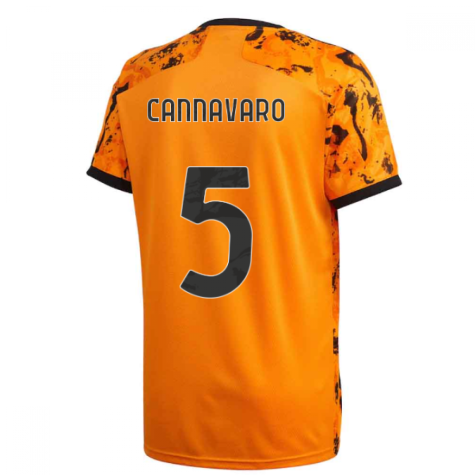 2020-2021 Juventus Adidas Third Shirt (Kids) (CANNAVARO 5)