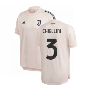 2020-2021 Juventus Training Shirt (Pink) (CHIELLINI 3)