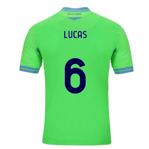 2020-2021 Lazio Away Shirt (Kids) (LUCAS 6)