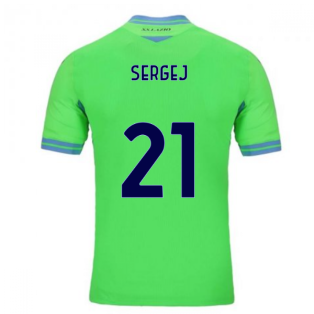 2020-2021 Lazio Away Shirt (Kids) (SERGEJ 21)