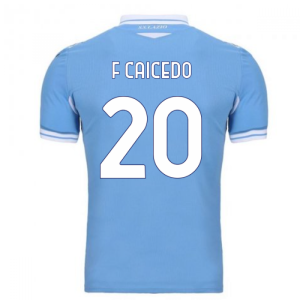 2020-2021 Lazio Home Shirt (F CAICEDO 20)