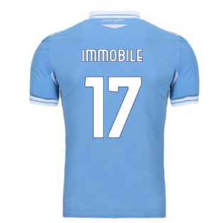 2020-2021 Lazio Home Shirt (Immobile 17)