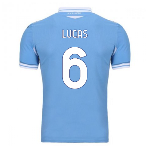 2020-2021 Lazio Home Shirt (LUCAS 6)