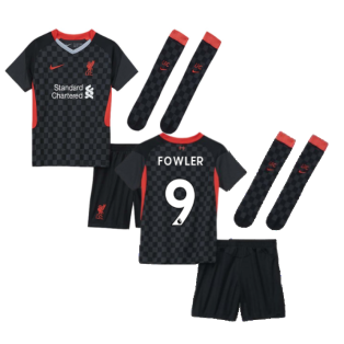 2020-2021 Liverpool 3rd Little Boys Mini Kit (FOWLER 9)