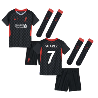 2020-2021 Liverpool 3rd Little Boys Mini Kit (SUAREZ 7)