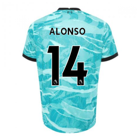 2020-2021 Liverpool Away Shirt (ALONSO 14)
