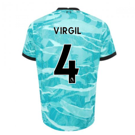 2020-2021 Liverpool Away Shirt (VIRGIL 4)