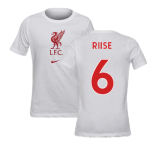 2020-2021 Liverpool Evergreen Crest Tee (White) - Kids (RIISE 6)
