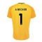2020-2021 Liverpool Goalkeeper Shirt (Yellow) (A BECKER 1)