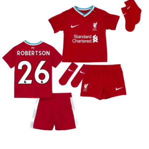 2020-2021 Liverpool Home Nike Baby Kit (ROBERTSON 26)