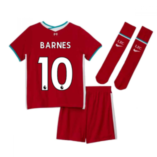 2020-2021 Liverpool Home Nike Little Boys Mini Kit (BARNES 10)