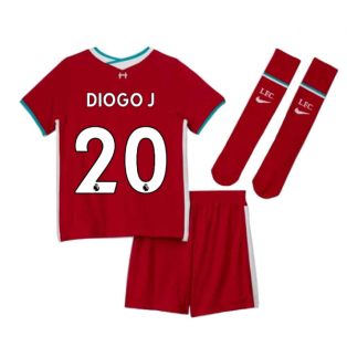 2020-2021 Liverpool Home Nike Little Boys Mini Kit (DIOGO J 20)
